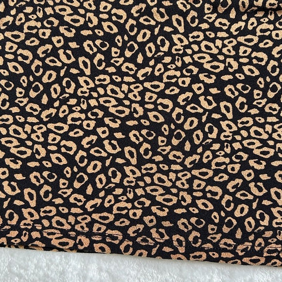 ADRIANNA PAPELL Animal Print Women’s‎ Blouse - Picture 6 of 11